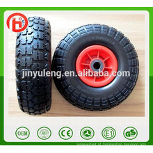 10 polegadas 4.10 / 3.50-4 stretch Roda pneumática de borracha para carro de brinquedo rodízio de caminhão de mão